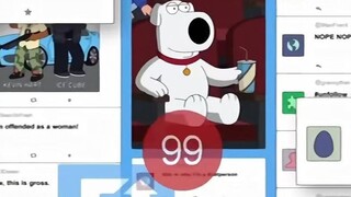 Family Guy #125 Pertarungan Kafetaria! Reaksi berantai dari satu tweet