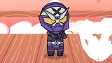 Nhà hát đeo mặt nạ: Tại sao ninja được phép ở lại ngoài giờ trong dịp Tết Nguyên đán? Kamen Rider đá
