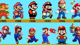 วิวัฒนาการของ Super Mario (เกมและ LEGO)