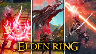 ELDEN RING - All Dragon Spells Showcase (Dragon Magic & Incantations)