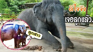 เมื่อแม่บุญมาได้เจอลูกและหลานสาวไปชมครับ