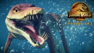 Swimming with KRONOSAURUS - Life in the Cretaceous || Jurassic World Evolution 2 🦖 [4K] 🦖