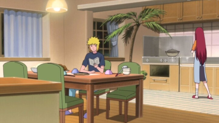 "Naruto Ninja Road 05" Naruto eats with his parents for the first time in his life