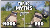 TOP 10 MYTHBUSTER IN COD MOBILE | TIPS AND TRICKS | CODM MYTHS | PART 10