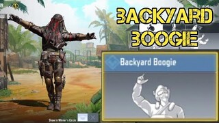 Free Emote Backyard Boogie | CODM Garena Only