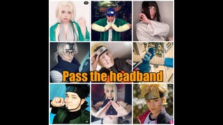 Naruto cosplay: pass the headband
