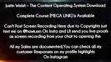 Justin Welsh course - The Content Operating System Download