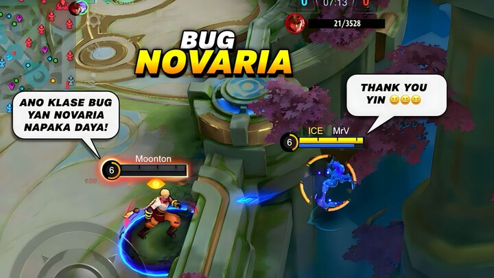 NOVARIA BUG ๐๐๐คฃ Mobile Legends