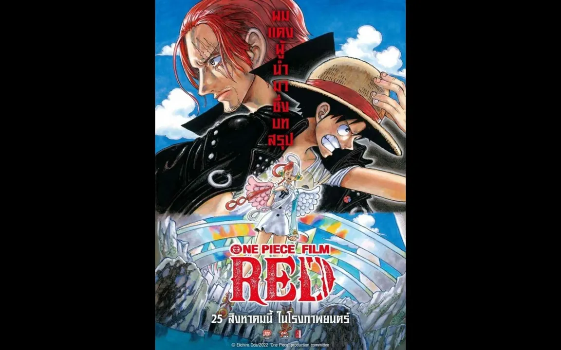 รีวิวหนังแอนิเมชัน One Piece Film Red วันพีซฉบับมิวสิคัล!