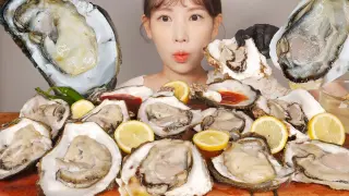 올겨울 굴에 미칠 예정🤸 바위굴(벚굴) 대왕굴 먹방 Giant raw oysters [eating show]mukbang korean food