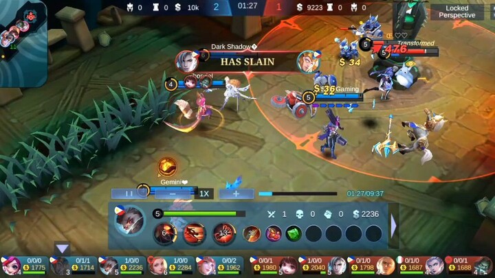 Naka SAVAGE pero sa brawl nga lang 🤣 GRANGER (NewlyAquiredSkin) buti pa sa brawl hahahaha