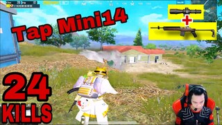 PUBG Mobile -Thần đồng tap m16 Bộ Bim trở lại với màn Solo chỉ cầm Mini14 đi cân gần 1/3 map Erangel