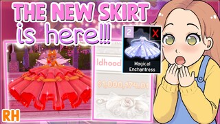 NEW UPDATE! Magical Enchantress SKIRT REWORK IS HERE! $1M Raised!  🏰 Royale High UPDATE