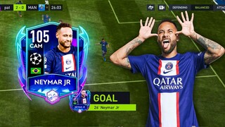 NEYMAR JR 105 RATED REVIEW!! DRIBBLING KING!!! FIFA Mobile 22