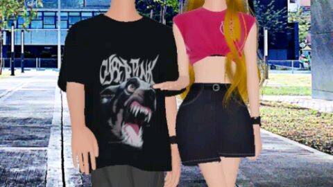 Hemix X Haru in Zepeto