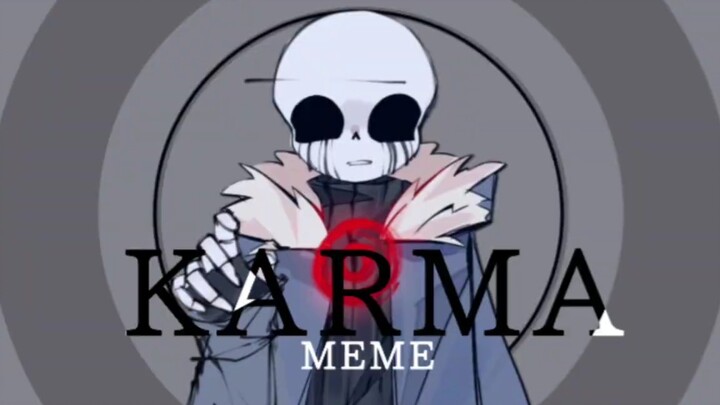 [undertale au/authorized reprint] Karma meme killer