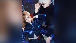 Saya ngeship mereka jujutsukaisen gojousatoru kugisakinobara nobara gojo animecosplay anime gojoxnobara!?️ fyp fypシ viral cosplay