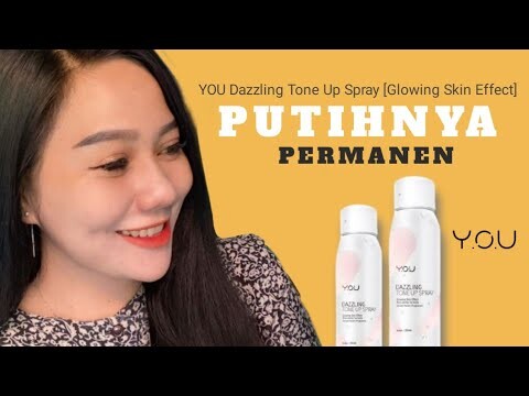 TERBARU!!You Dazzling Tone Up Spray, Putihnya Alami