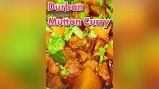 What's makes a Durban Curry soo special? Let's get reddytocook durban muttoncurry lambcurry indianf
