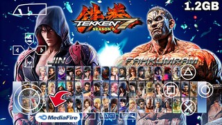 DOWNLOAD TEKKEN 7 SAGA SEASON 5 - MOD TEKKEN 6 ISO PPSSPP ANDROID OFFLINE