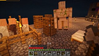 Tantang persediaan nol! Peta survival pulau langit pertama di dunia! P2[Minecraft]