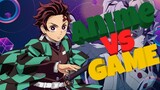 Demon slayer | Anime vs Game | อนิเมะ vs เกม เทียบกันฉากต่อฉาก