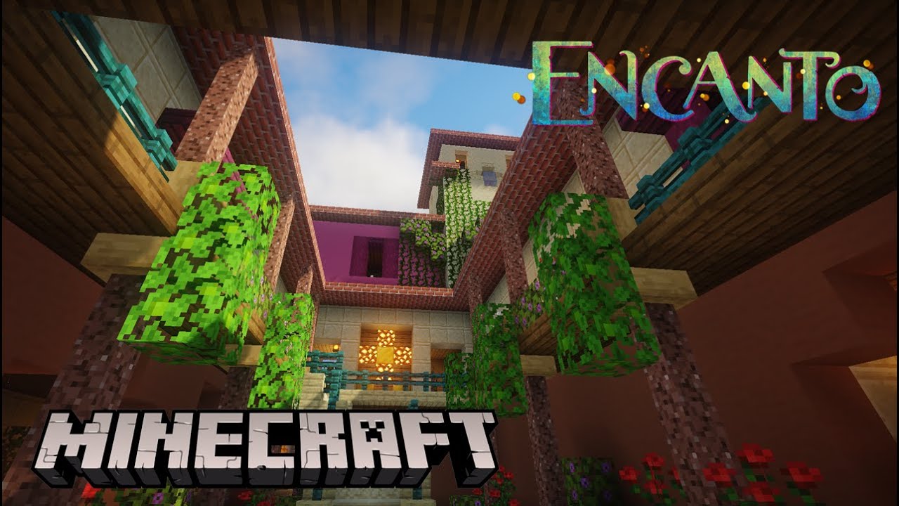 ✓Casa de Encanto en Minecraft v2.0 -Con interiores - BiliBili