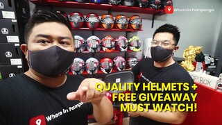 Quality Helmets + Free Giveway from KRANOS. Watch this!