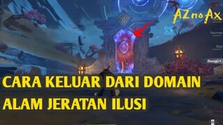 CARA MENYELESAIKAN DOMAIN ALAM JERATAN ILUSI | GENSHIN IMPACT