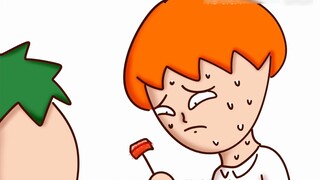 [Manusia Bawang] Pakar manipulasi Bo Jun: Hampir terbunuh oleh hiu｜Animasi patung pasir｜Bawang dan A