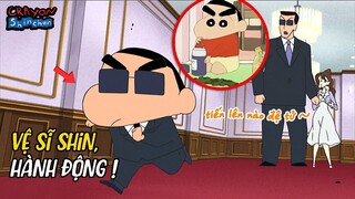 Học cách làm vệ sĩ & Nhà Shin có trà mới | Shin Cậu Bé Bút Chì | Xóm Anime