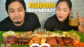 FILIPINO BREAKFAST MUKBANG | SPECIAL ONLINE COLLABORATION WITH  @Sino si Richard