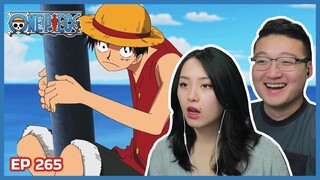 LUFFY SOLOS ENIES LOBBY! | One Piece Episode 265 Couples Reaction & Discussion