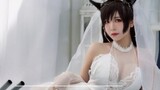 [Azur Lane cos] Do you like Miss Atago's flower wedding?