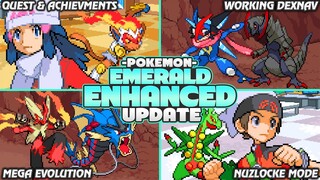 [Updated] Pokemon GBA Rom With Mega Evolution, Nuzlocke Mode, DexNav, Quest & Achievments And More!