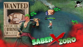 Saber X Zoro "SANTORYUU" 😱