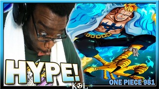 MARCO THE PHOENIX IS THE HYPE! | One Piece Manga Chapter 981 LIVE REACTION - ワンピース