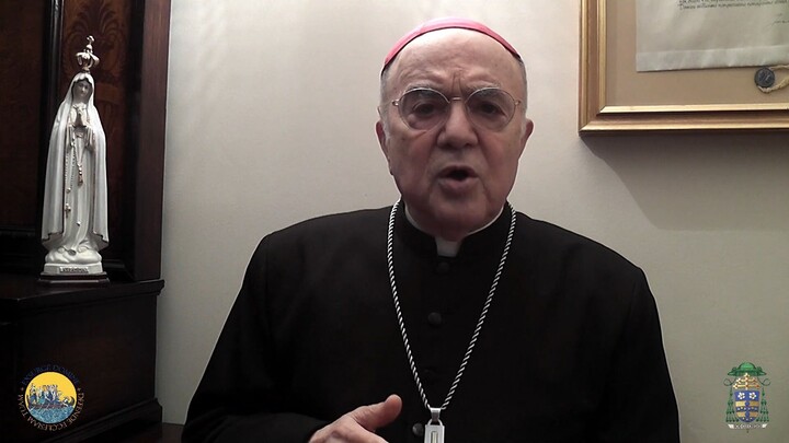 Arcivescovo Carlo Maria  Viganò Comunicato - Exsurge Domine e le Benedettine di Pienza - 28 Gennaio