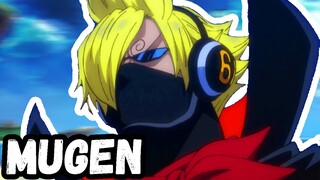 SANJI RAID SUIT!!! O NOVO CHAR DO SANJI NO JUMP FORCE MUGEN (ELE É FORTE?)