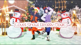 Love! Snow! Really Magic【NARUTO MMD】ＮARUTO*HINATA*NARUHINA