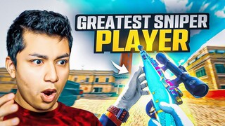 REACTING to GREATEST SNIPER PLAYER | Warzone Mobile