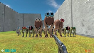 Escape from Monster in Maze. Animal Revolt Battle Simulator