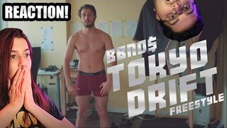 BBNO$ - TOKYO DRIFT FREESTYLE (Official Music Video Reaction)