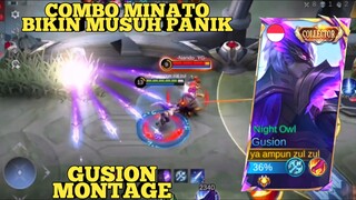 Combo Minato Bikin Musuh Panik, Gusion Montage