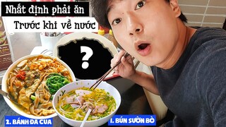 3 món Việt Nam mà người Hàn nhất định phải ăn trước khi về nước??