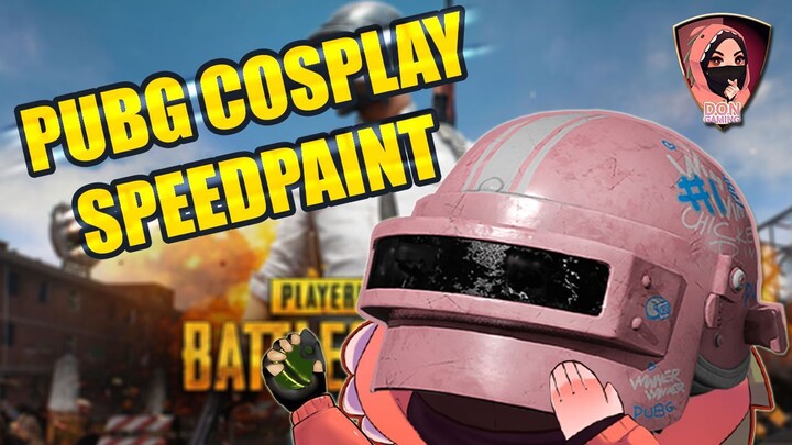 MAKCIKDON in PUBG cosplay !! [Speedpaint] [Timelapse]