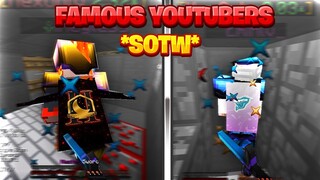 RAIDING 2 FAMOUS YOUTUBERS ON SOTW | Minecraft HCF Montage