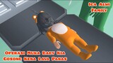 Operasi Muka Baby kia Gosong Kena Lava Panas | Ica Alwi Family Vlog | Drama Sakura School Simulator
