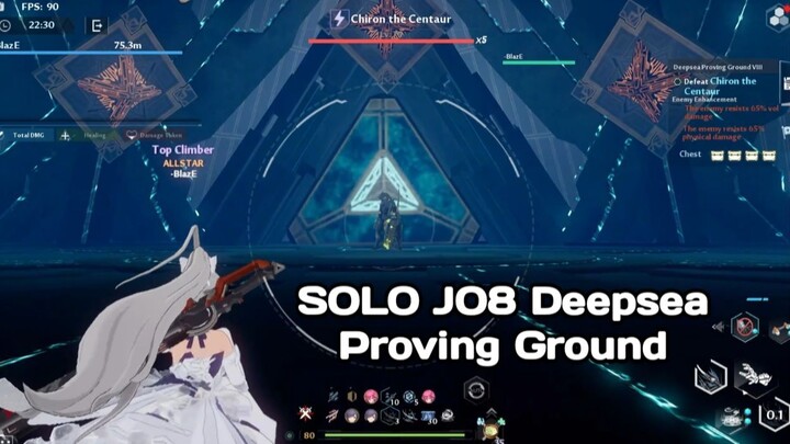 Solo Jo8 Deepsea Proving Ground