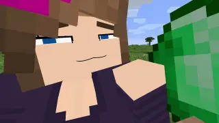 Minecraft Jenny mod gameplay